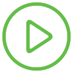 Fortive Video Play Button Small